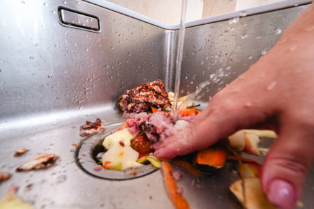 using garbage disposal