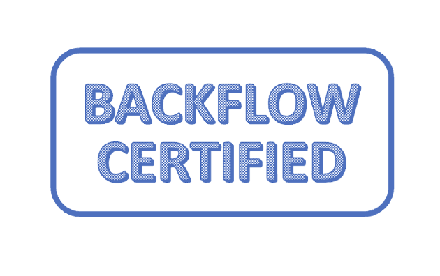 Backflow Certified